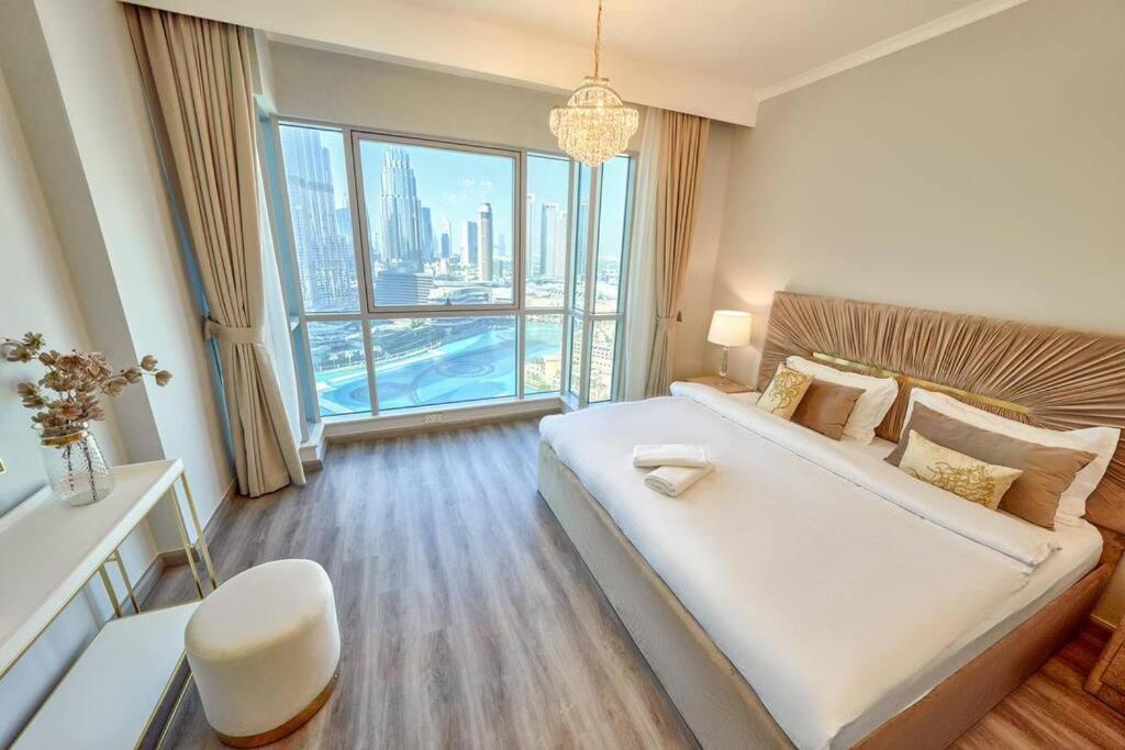Magnificent Luxury 3Br With Amazing Burj & Fountain View Apartment Дубай Екстериор снимка