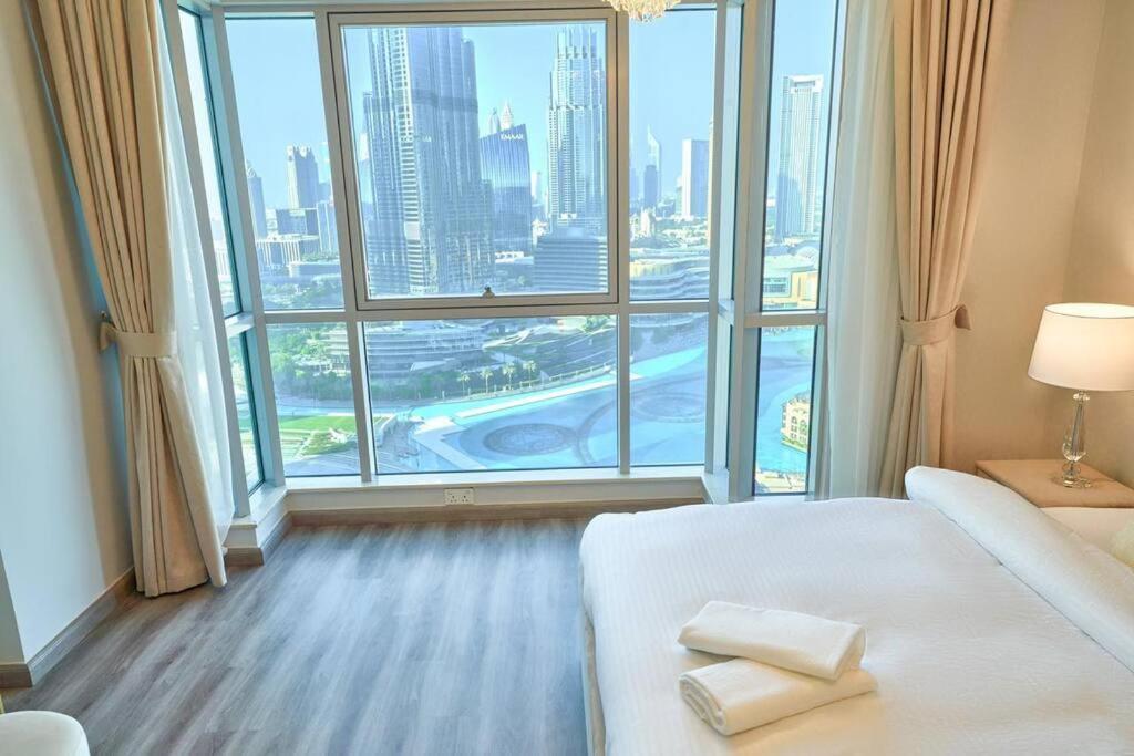 Magnificent Luxury 3Br With Amazing Burj & Fountain View Apartment Дубай Екстериор снимка