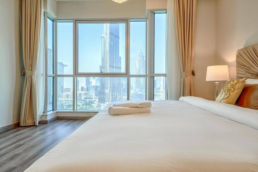 Magnificent Luxury 3Br With Amazing Burj & Fountain View Apartment Дубай Екстериор снимка