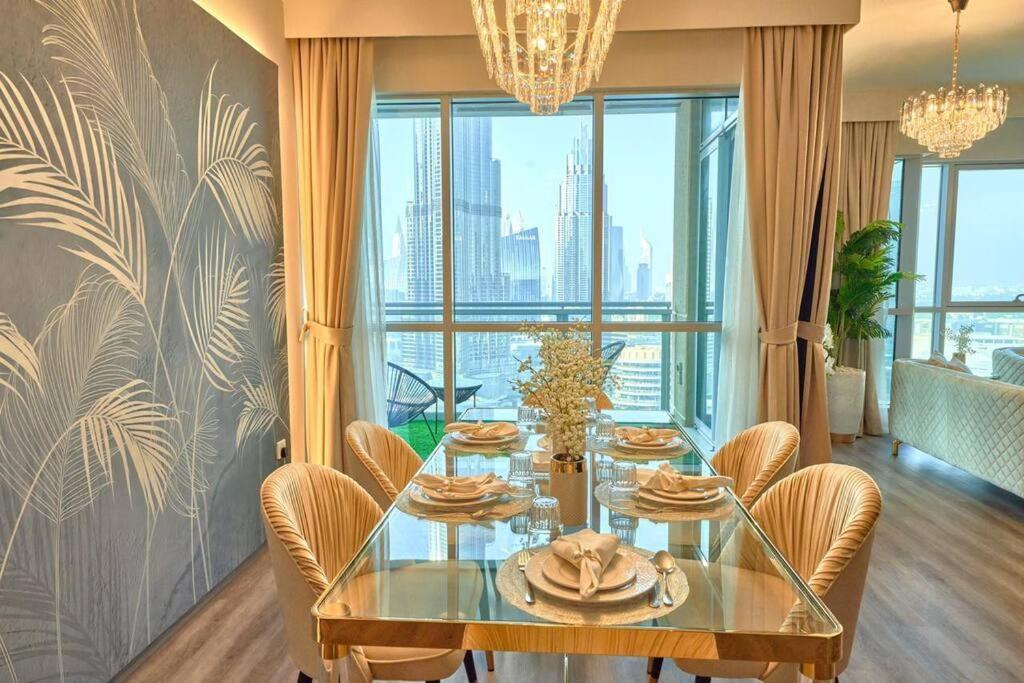 Magnificent Luxury 3Br With Amazing Burj & Fountain View Apartment Дубай Екстериор снимка