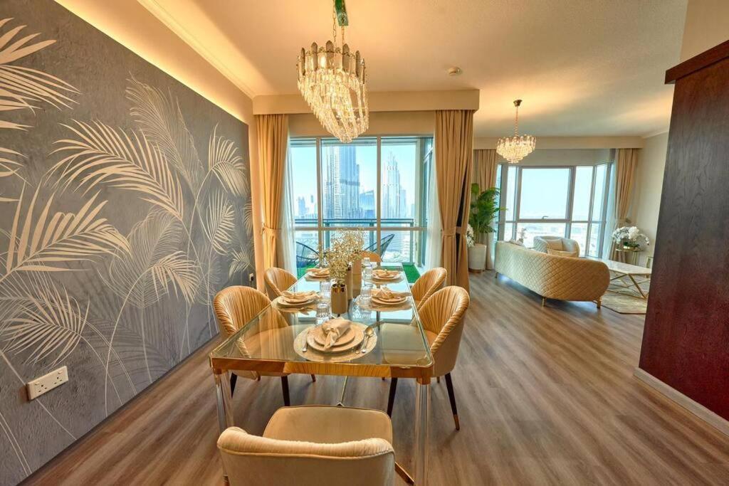 Magnificent Luxury 3Br With Amazing Burj & Fountain View Apartment Дубай Екстериор снимка