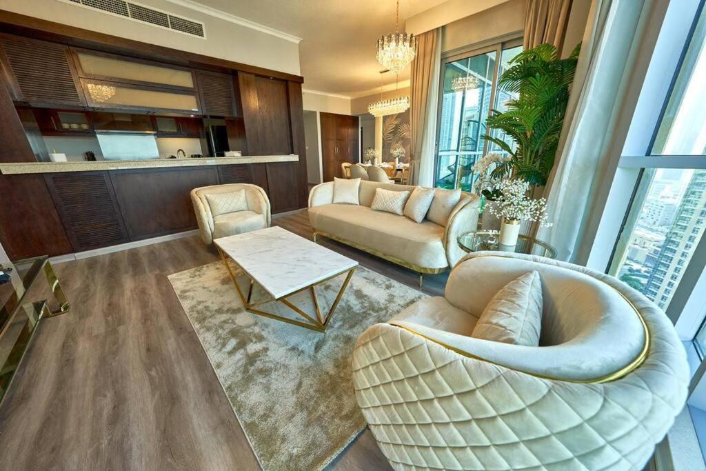 Magnificent Luxury 3Br With Amazing Burj & Fountain View Apartment Дубай Екстериор снимка
